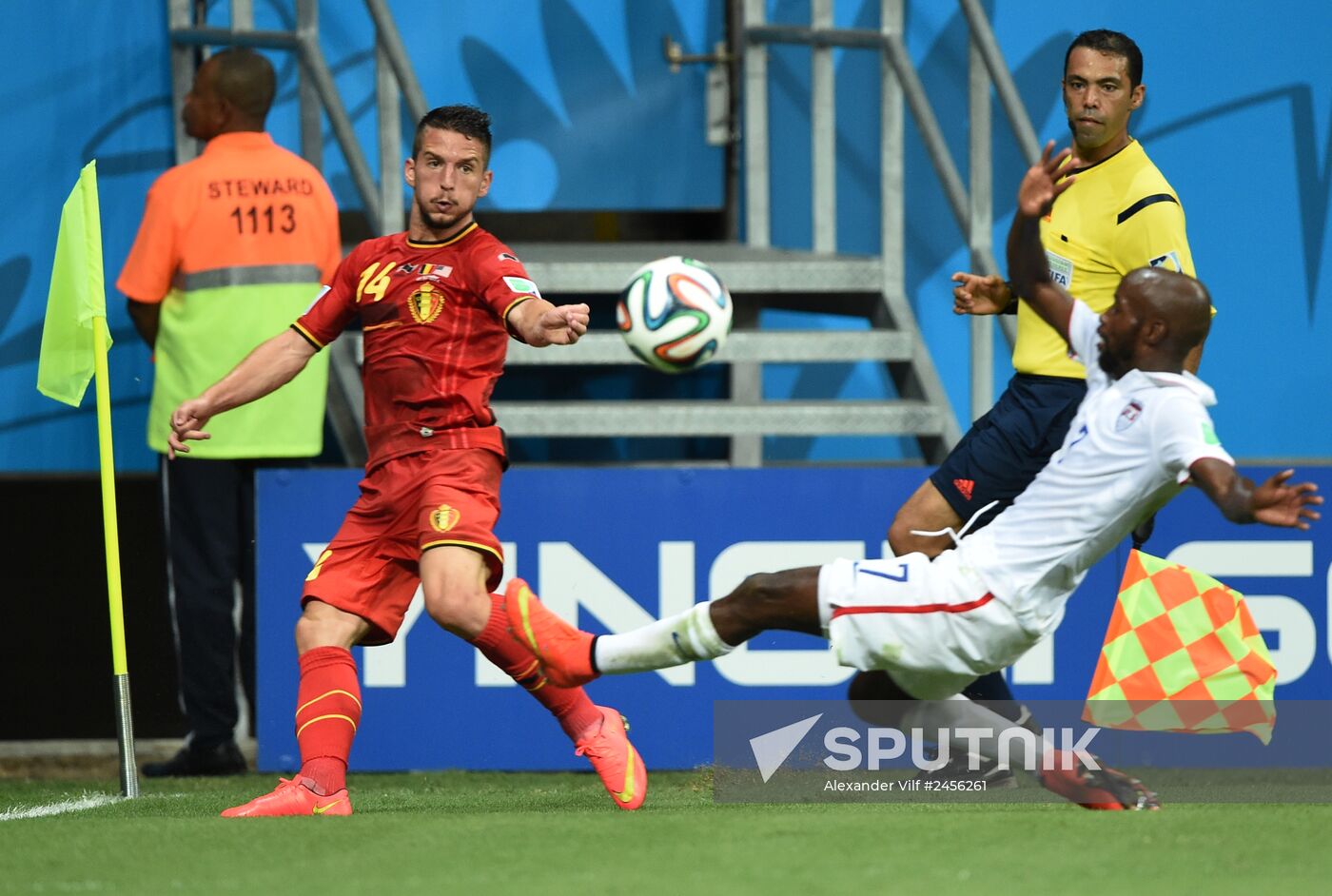 FIFA World Cup 2014. Belgium vs. USA