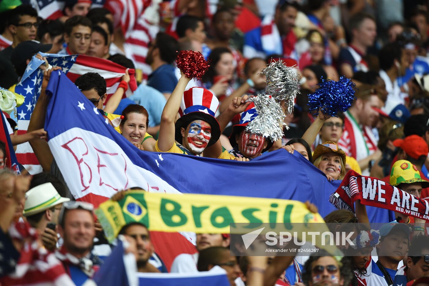 FIFA World Cup 2014. Belgium vs. USA