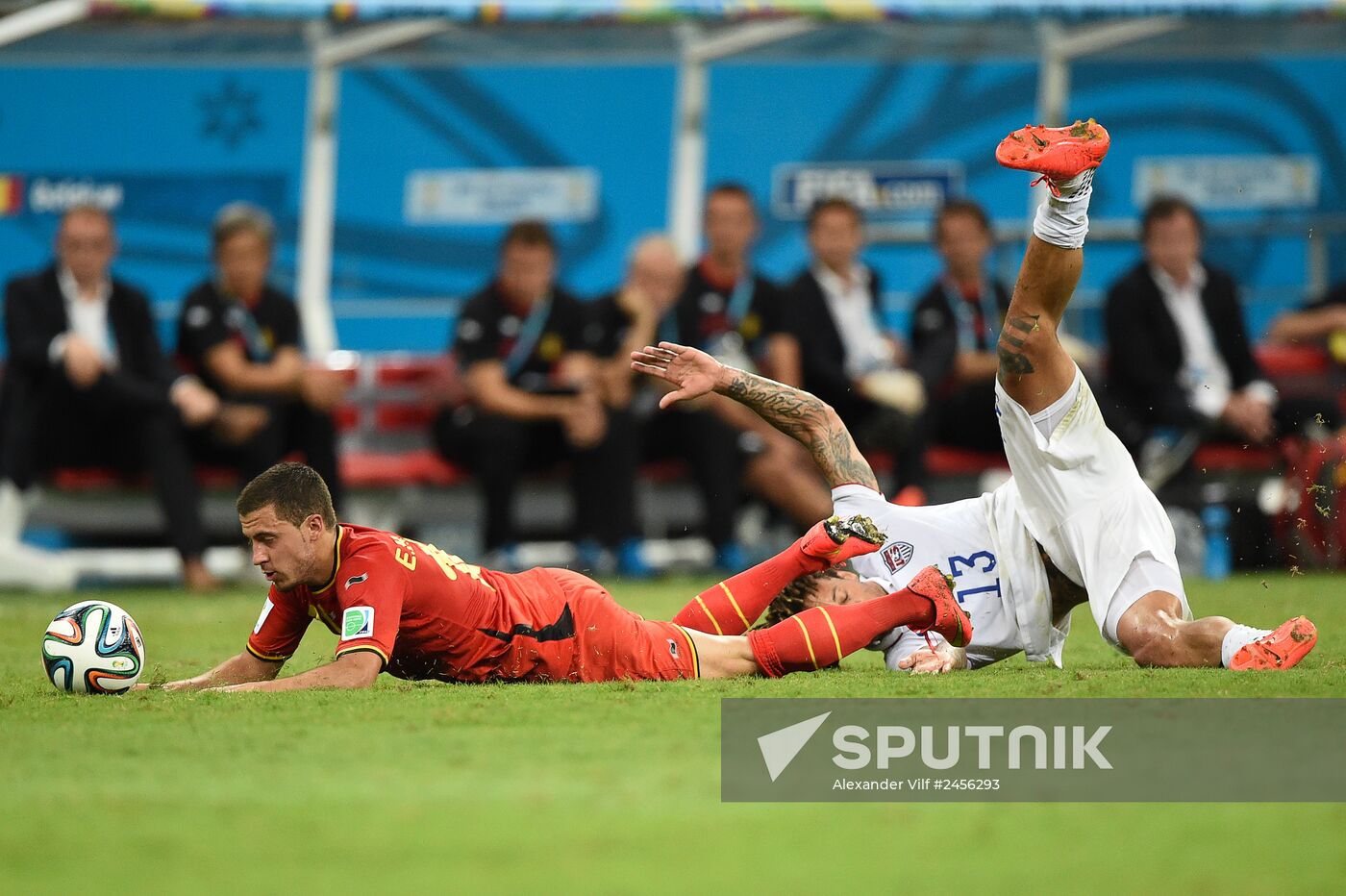 FIFA World Cup 2014. Belgium vs. USA