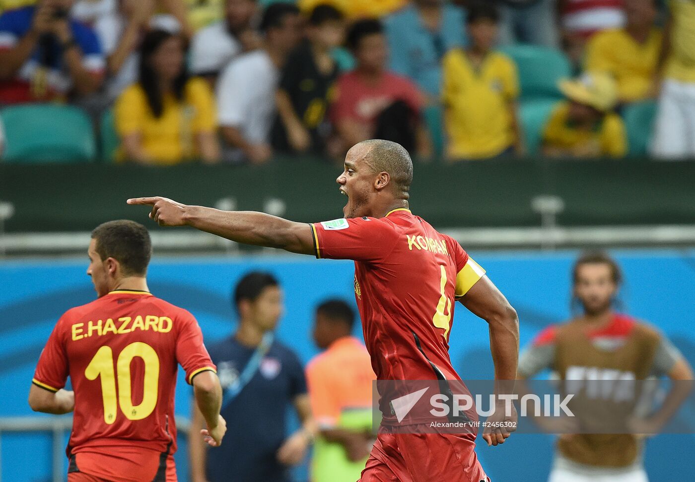 FIFA World Cup 2014. Belgium vs. USA