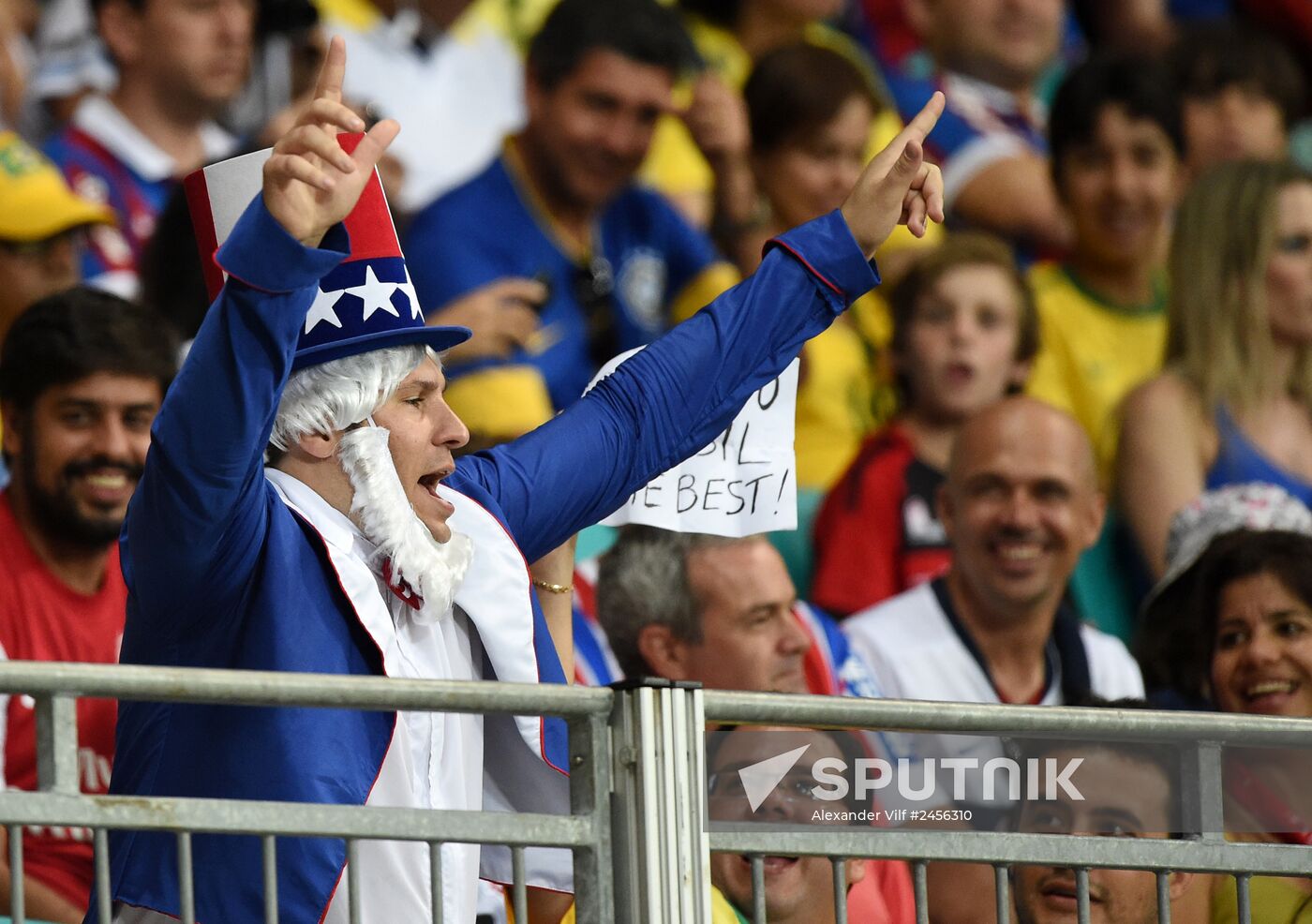 FIFA World Cup 2014. Belgium vs. USA