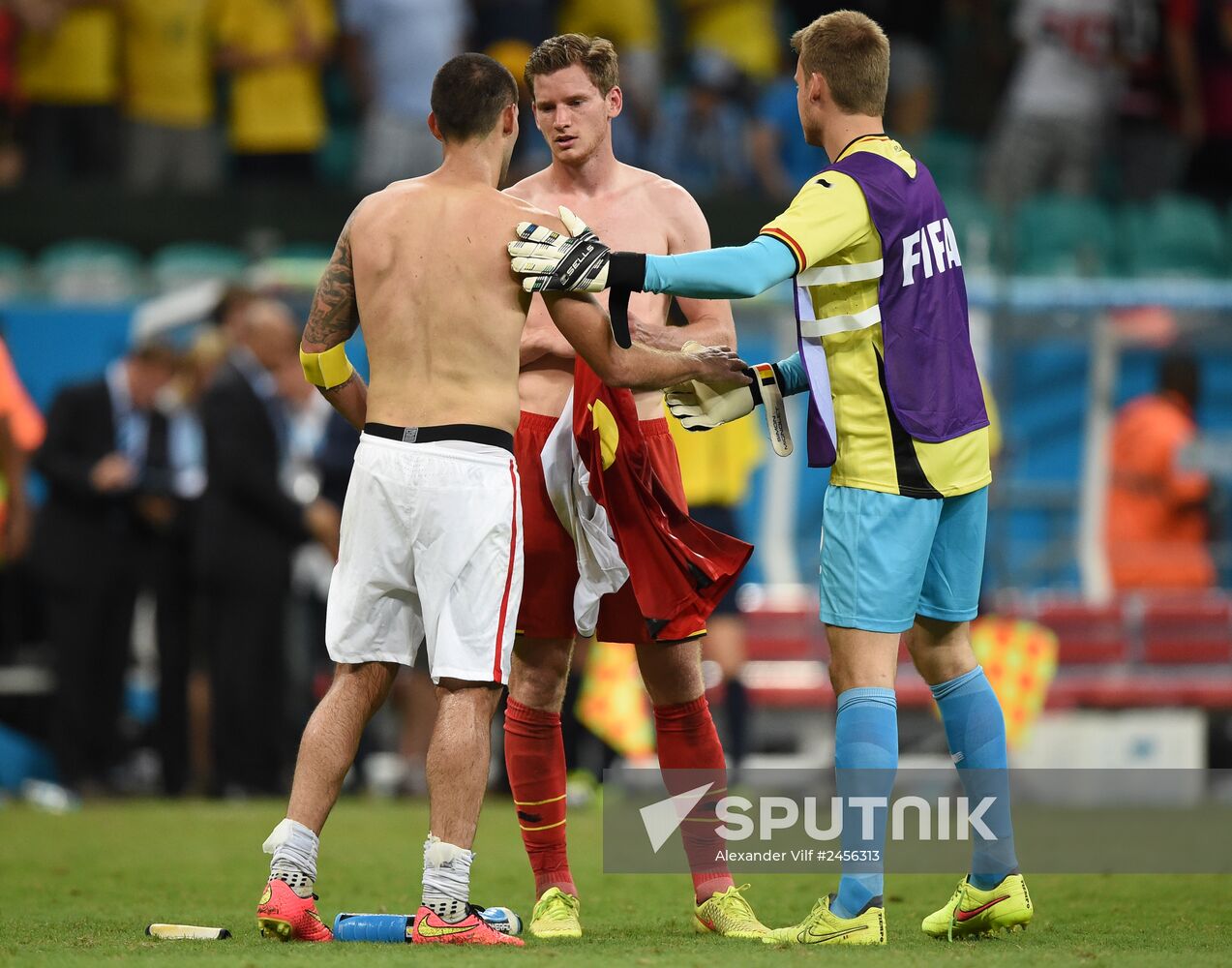 FIFA World Cup 2014. Belgium vs. USA