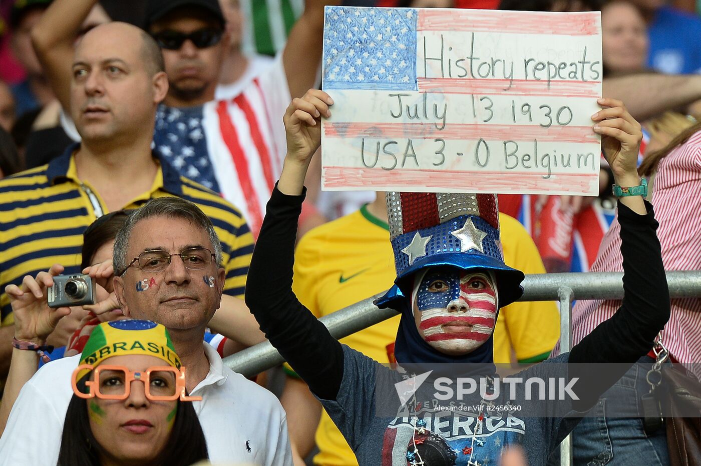 FIFA World Cup 2014. Belgium vs. USA