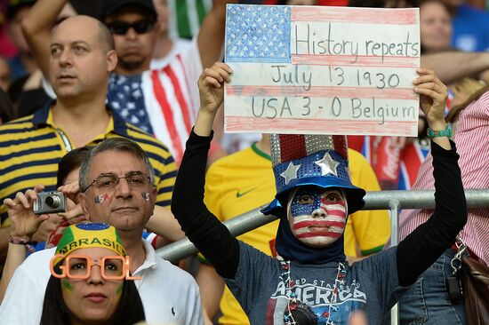 FIFA World Cup 2014. Belgium vs. USA