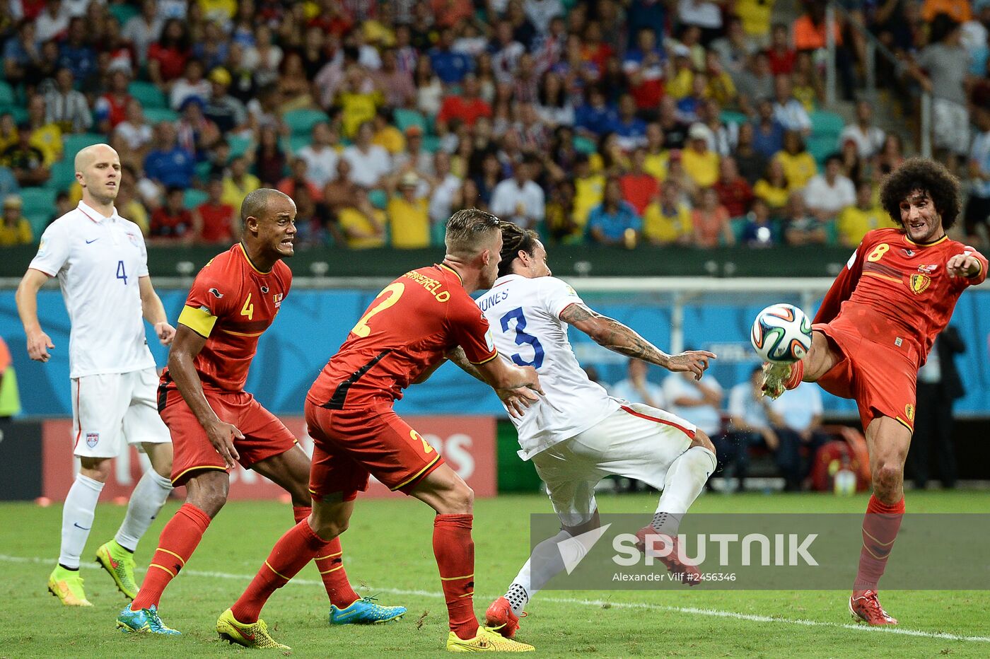 FIFA World Cup 2014. Belgium vs. USA