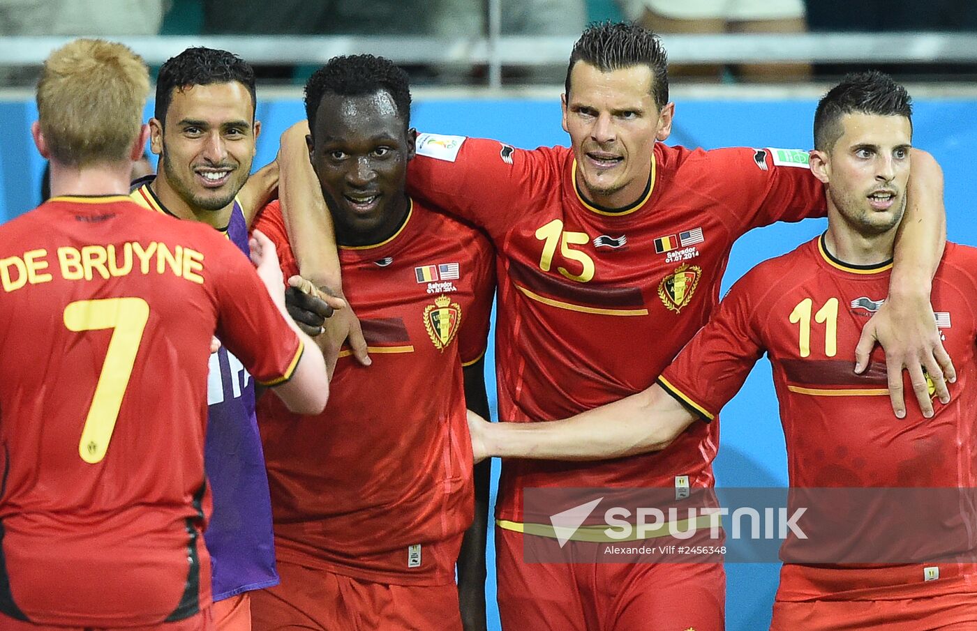 FIFA World Cup 2014. Belgium vs. USA