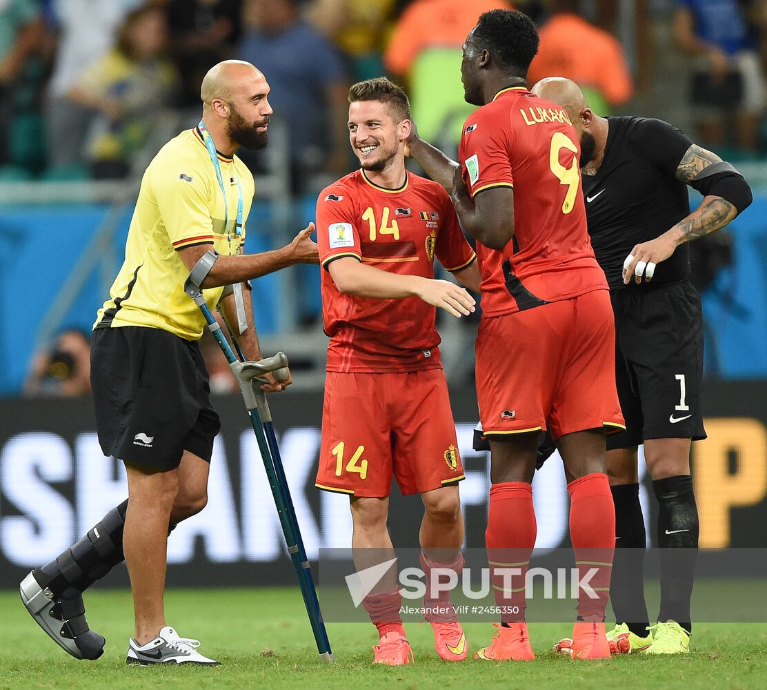 FIFA World Cup 2014. Belgium vs. USA