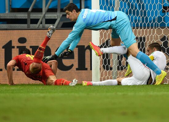 FIFA World Cup 2014. Belgium vs. USA