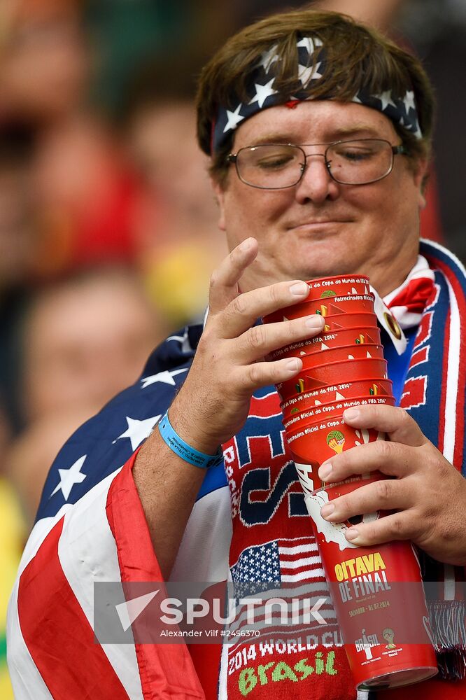 FIFA World Cup 2014. Belgium vs. USA