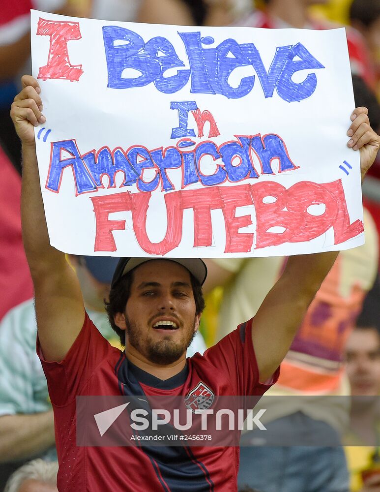 FIFA World Cup 2014. Belgium vs. USA