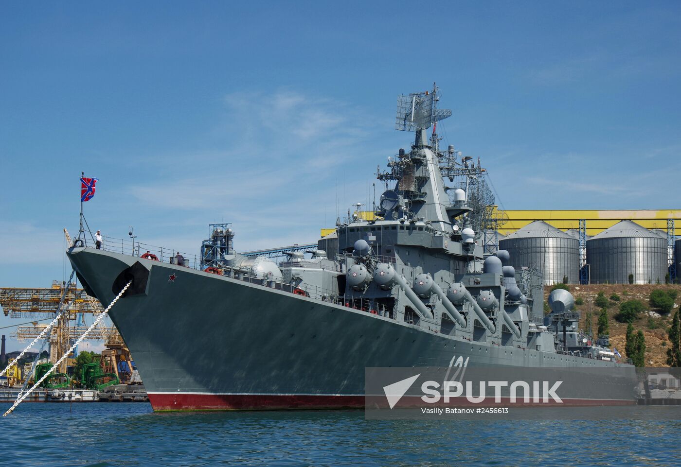 Ships of Black Sea Fleet in Sevastopol