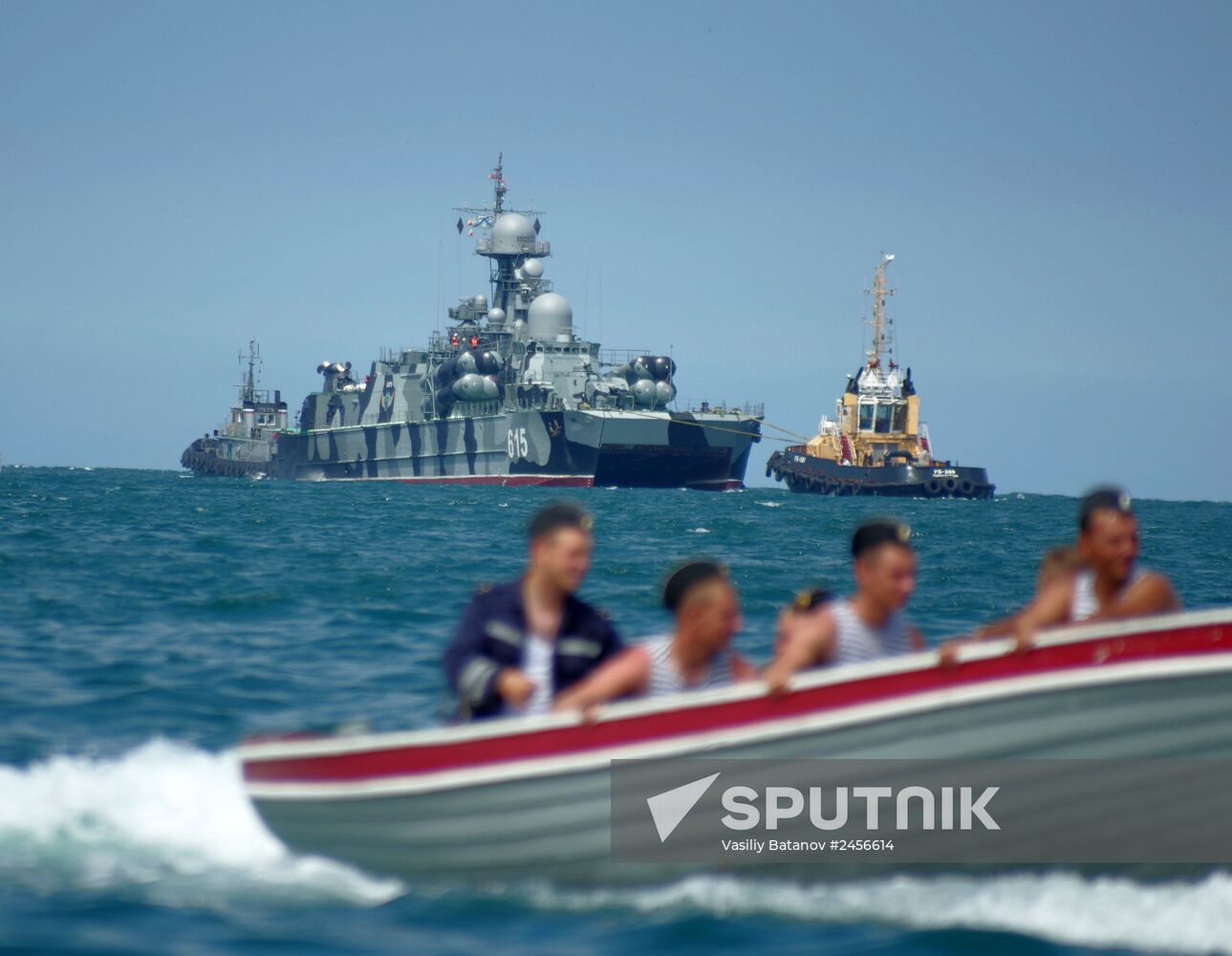 Ships of Black Sea Fleet in Sevastopol