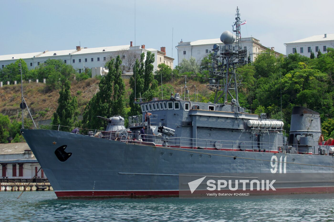 Ships of Black Sea Fleet in Sevastopol