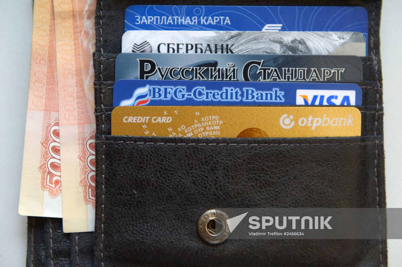 Bank cards of international payment systems VISA and MasterCard