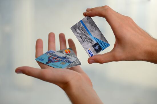 Bank cards of international payment systems VISA and MasterCard
