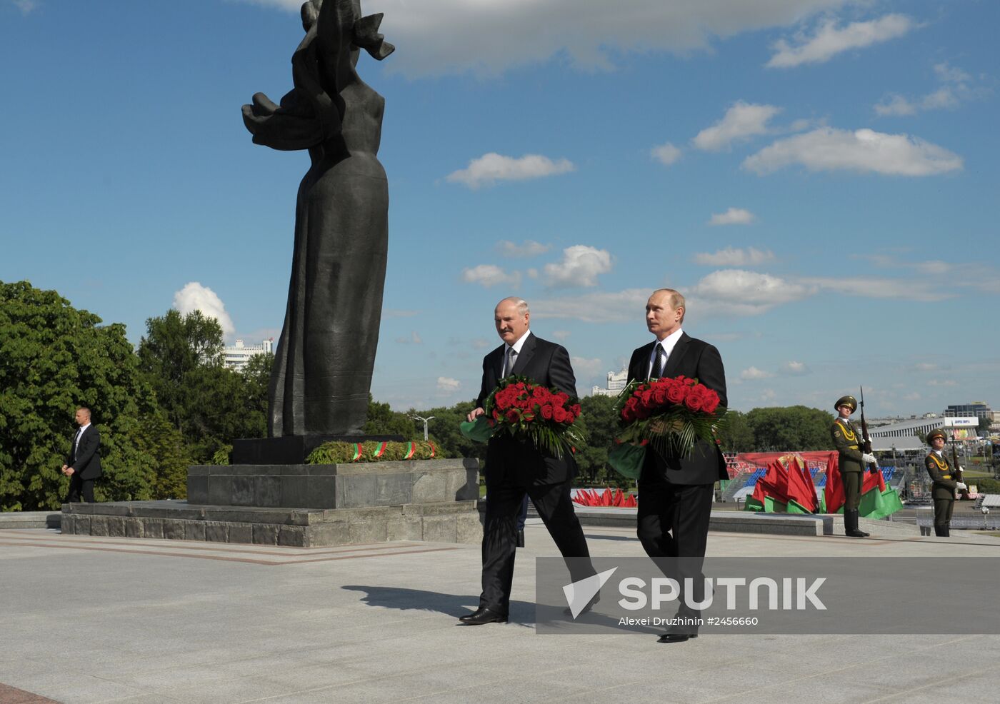 Vladimir Putin's visit to Belarus
