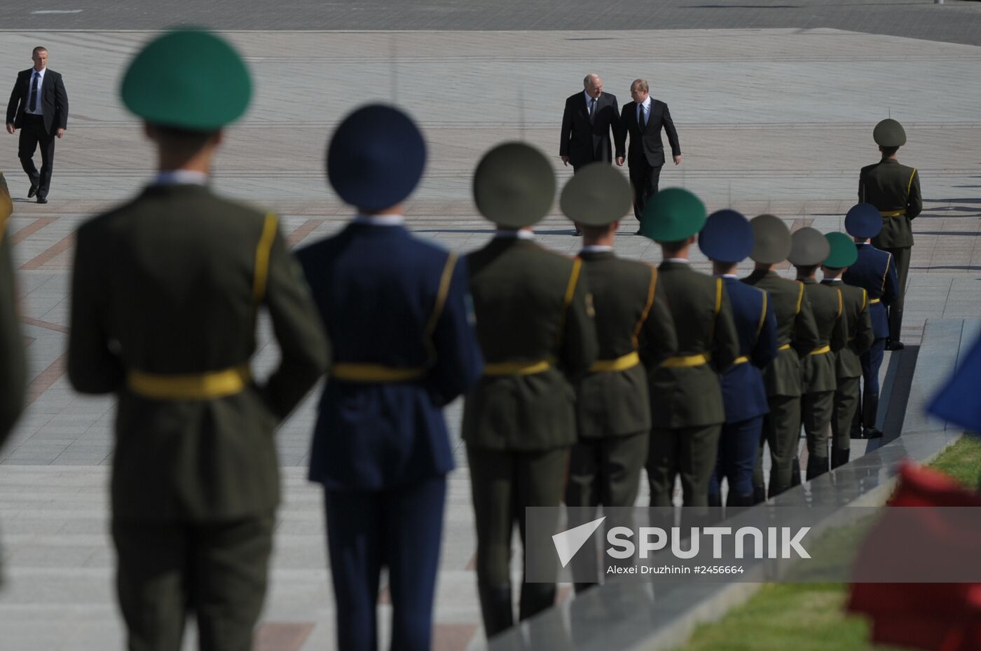 Vladimir Putin's visit to Belarus