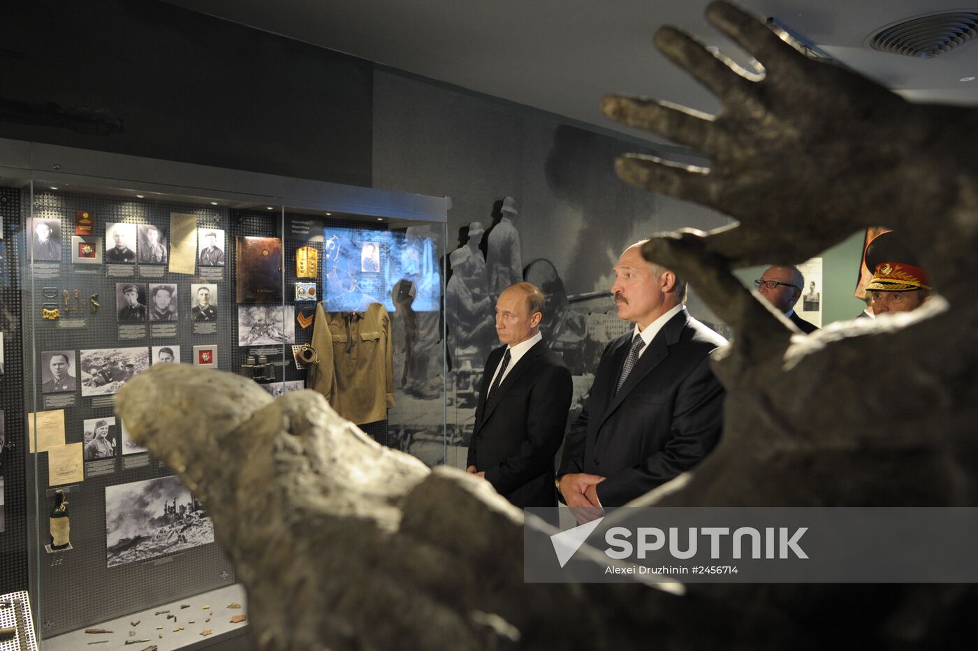 Vladimir Putin visits Belarus