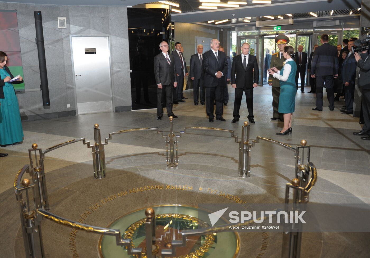 Vladimir Putin visits Belarus