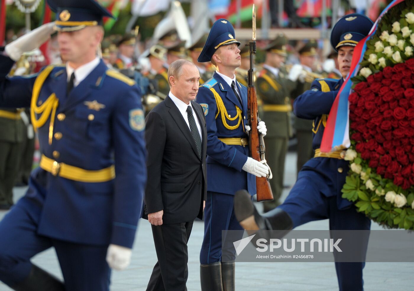Vladimir Putin's visit to Belarus