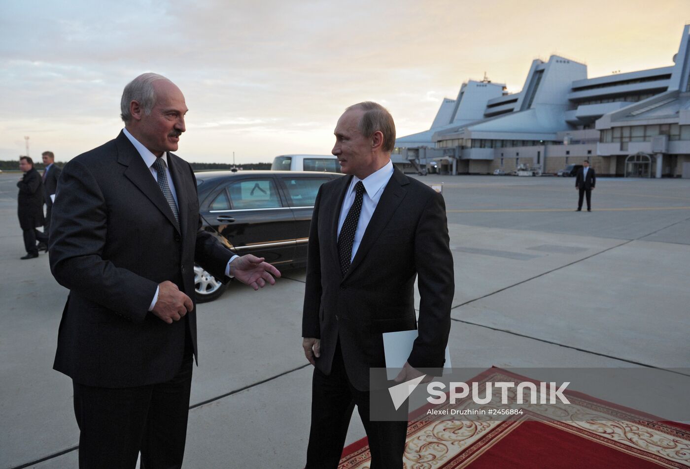 Vladimir Putin's visit to Belarus