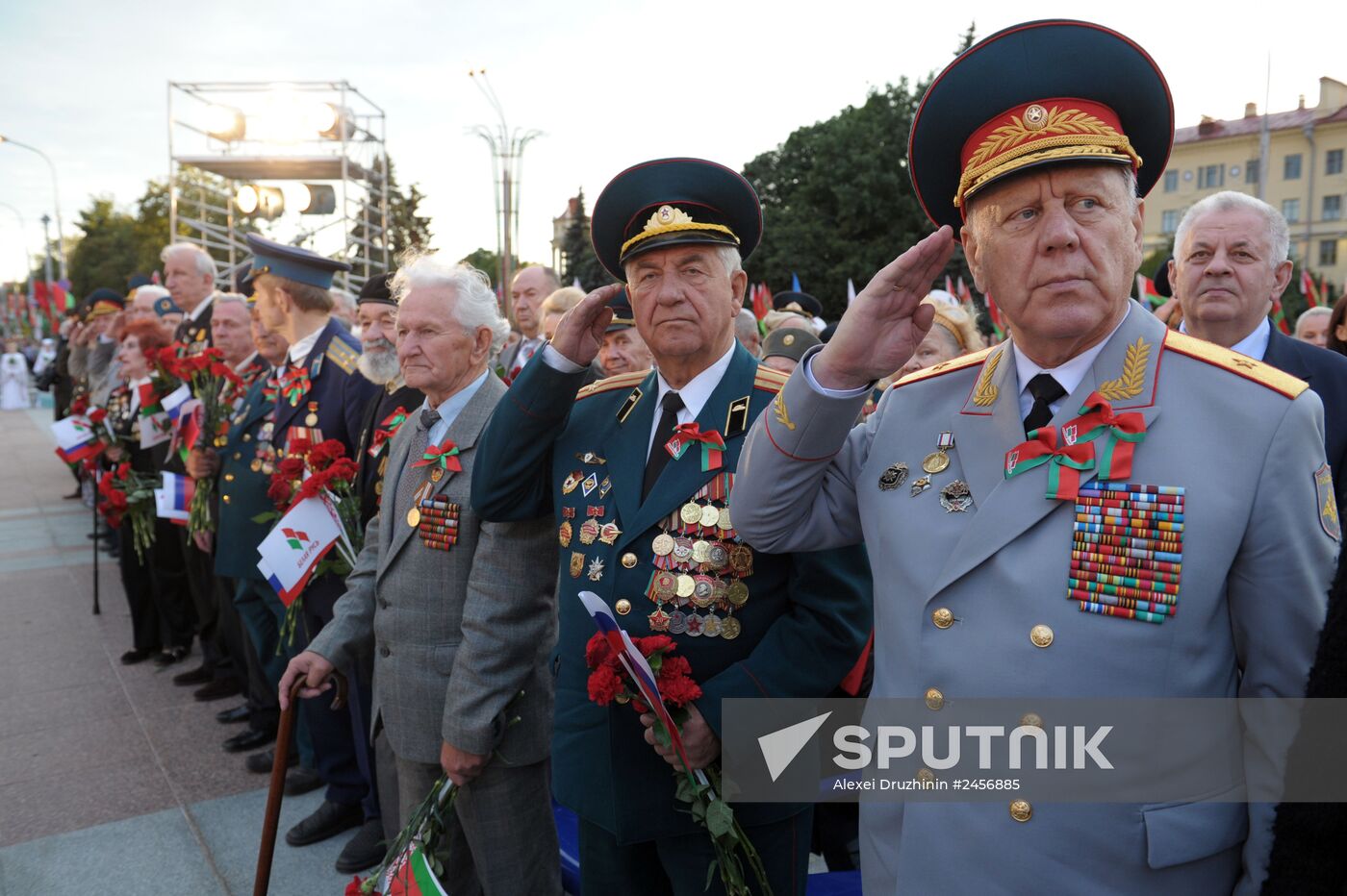 Vladimir Putin's visit to Belarus