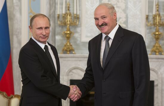 Vladimir Putin's visit to Belarus