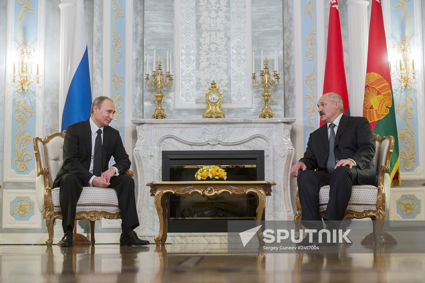 Vladimir Putin's visit to Belarus