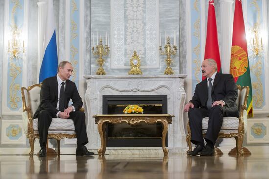 Vladimir Putin's visit to Belarus