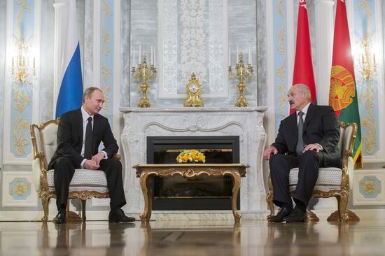 Vladimir Putin's visit to Belarus