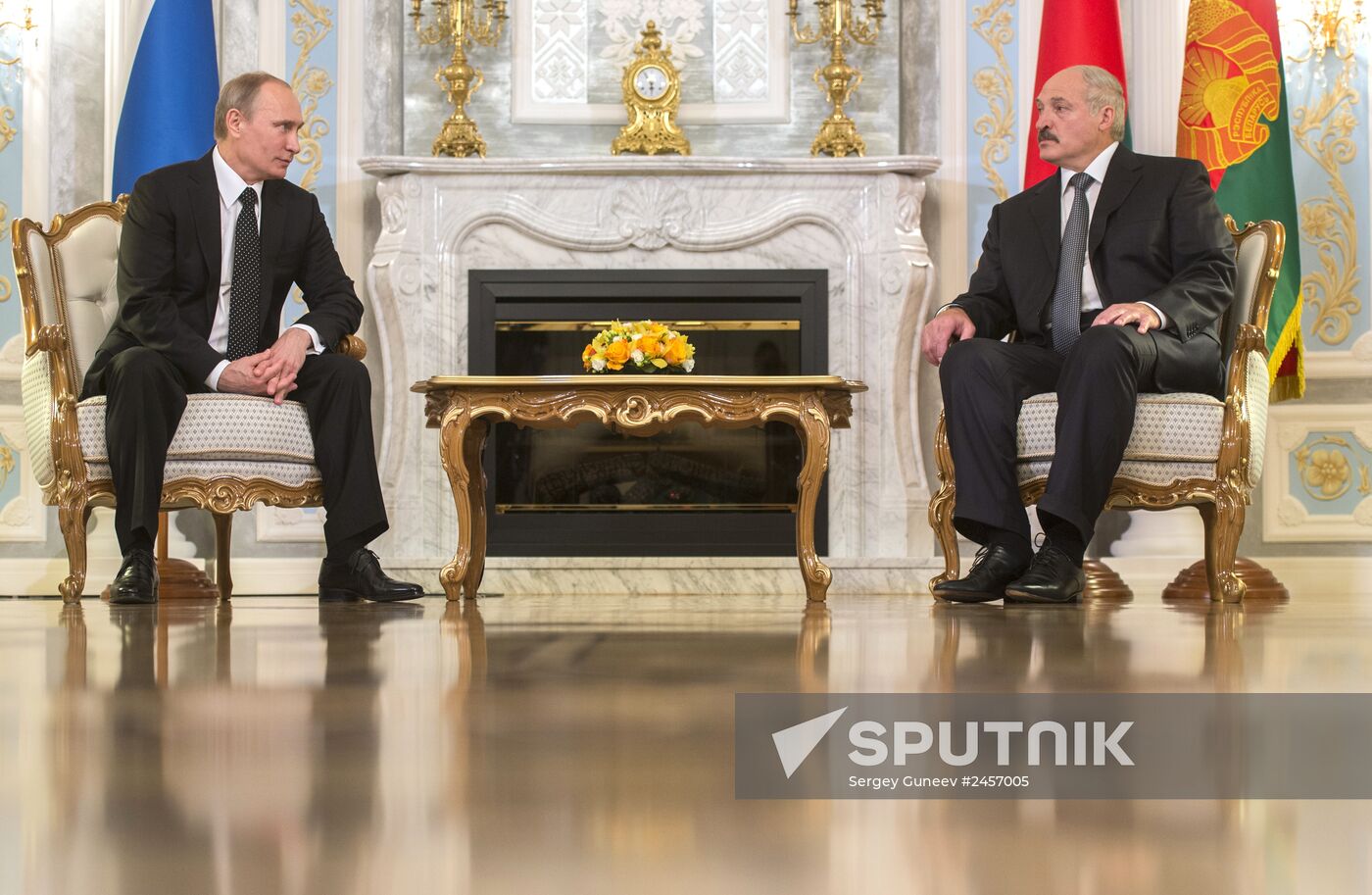 Vladimir Putin's visit to Belarus