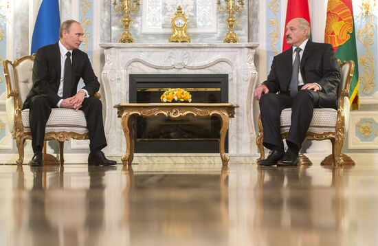 Vladimir Putin's visit to Belarus