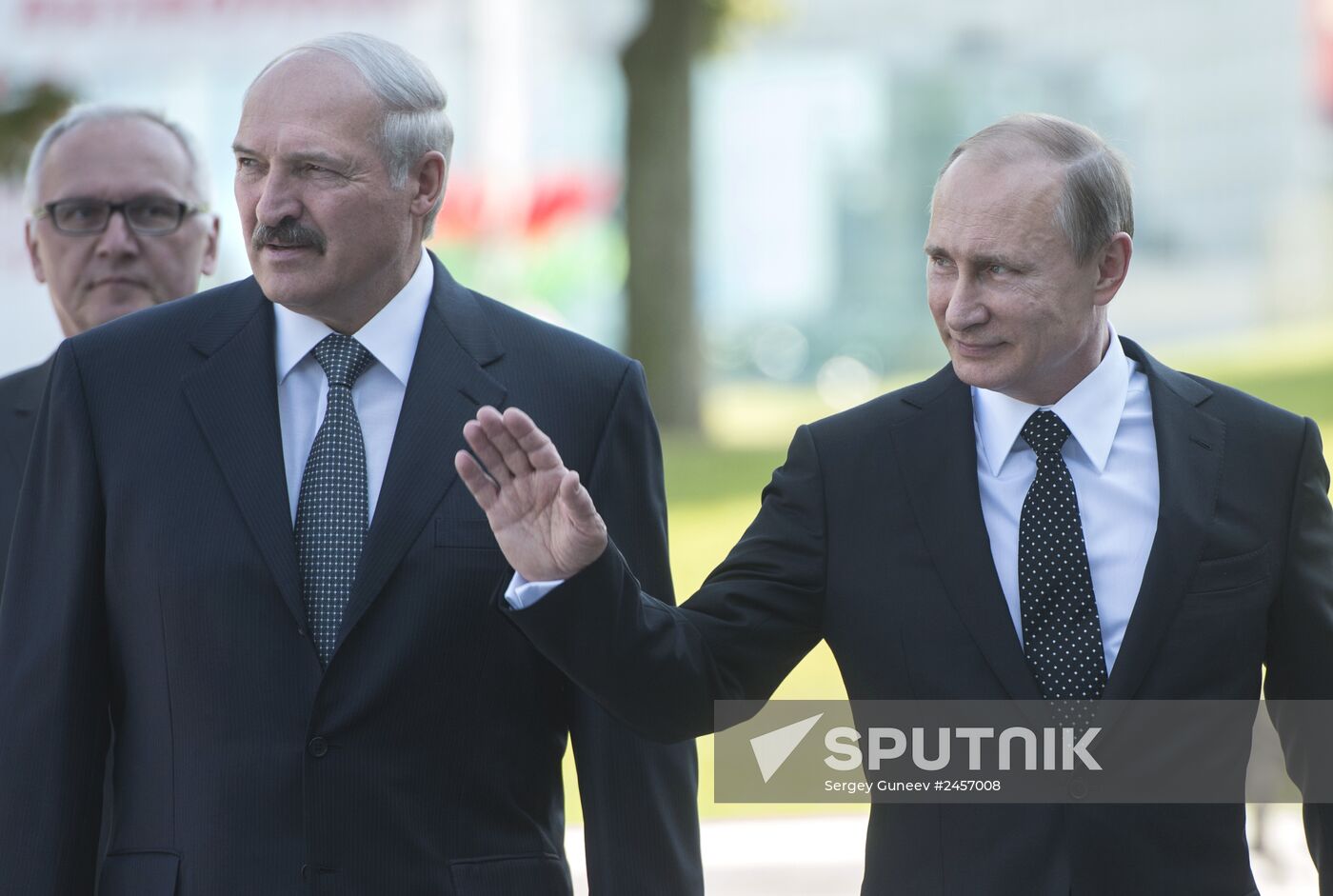 Vladimir Putin's visit to Belarus