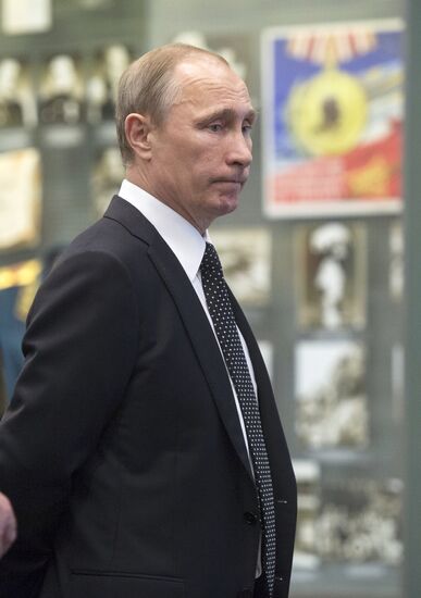 Vladimir Putin's visit to Belarus