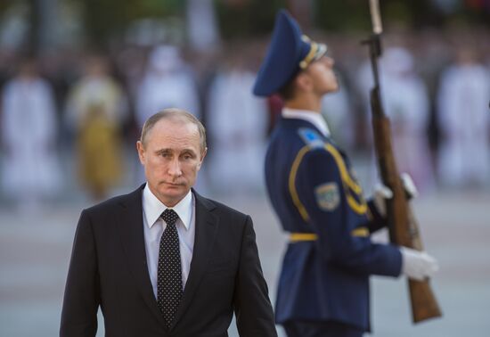 Vladimir Putin's visit to Belarus