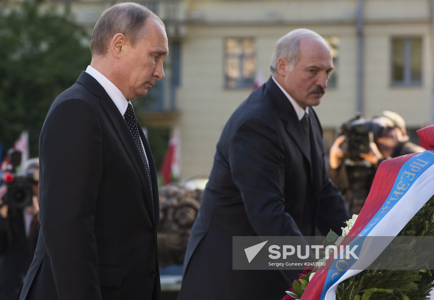 Vladimir Putin's visit to Belarus