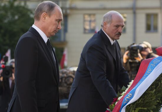 Vladimir Putin's visit to Belarus