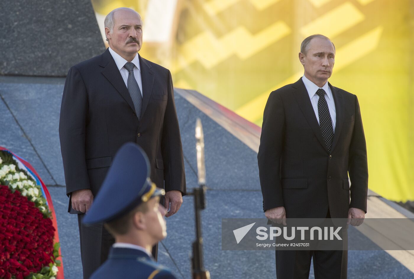 Vladimir Putin's visit to Belarus