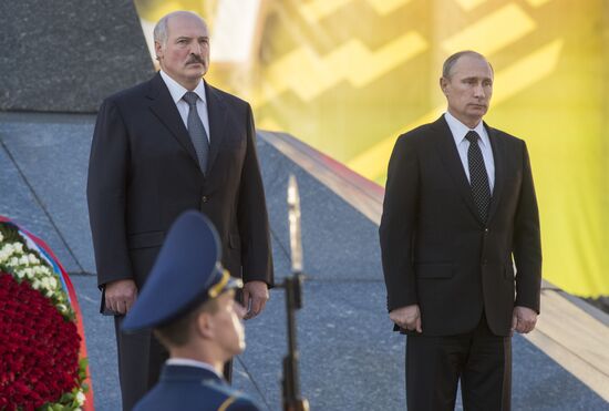 Vladimir Putin's visit to Belarus