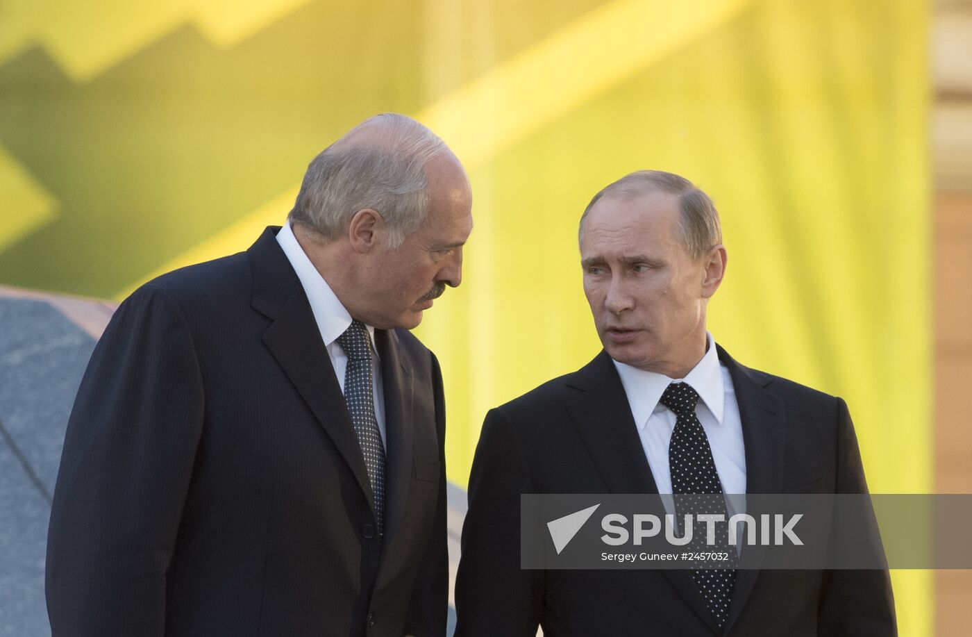 Vladimir Putin's visit to Belarus