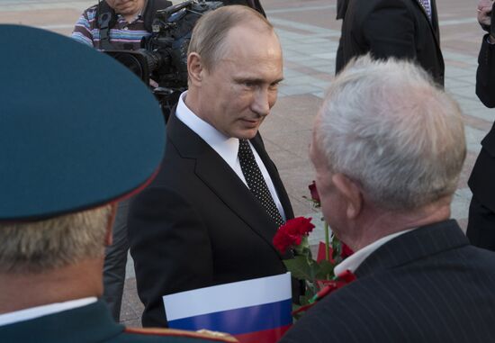 Vladimir Putin's visit to Belarus
