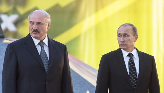 Vladimir Putin's visit to Belarus