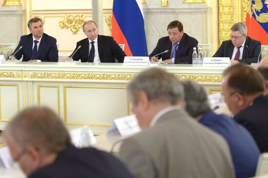 President Putin holds meeting of Council on Inter-Ethnic Relations