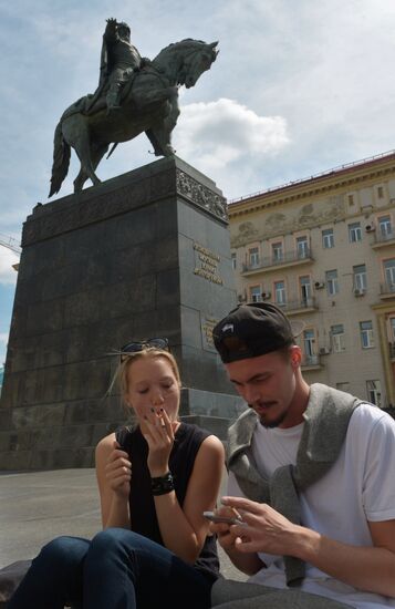 Smoking in public places