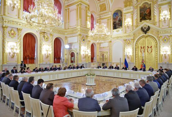 President Putin holds meeting of Council on Inter-Ethnic Relations