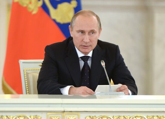 President Putin holds meeting of Council on Inter-Ethnic Relations