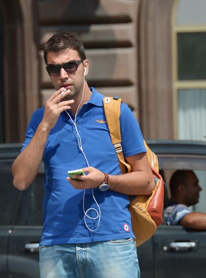Smoking in public places