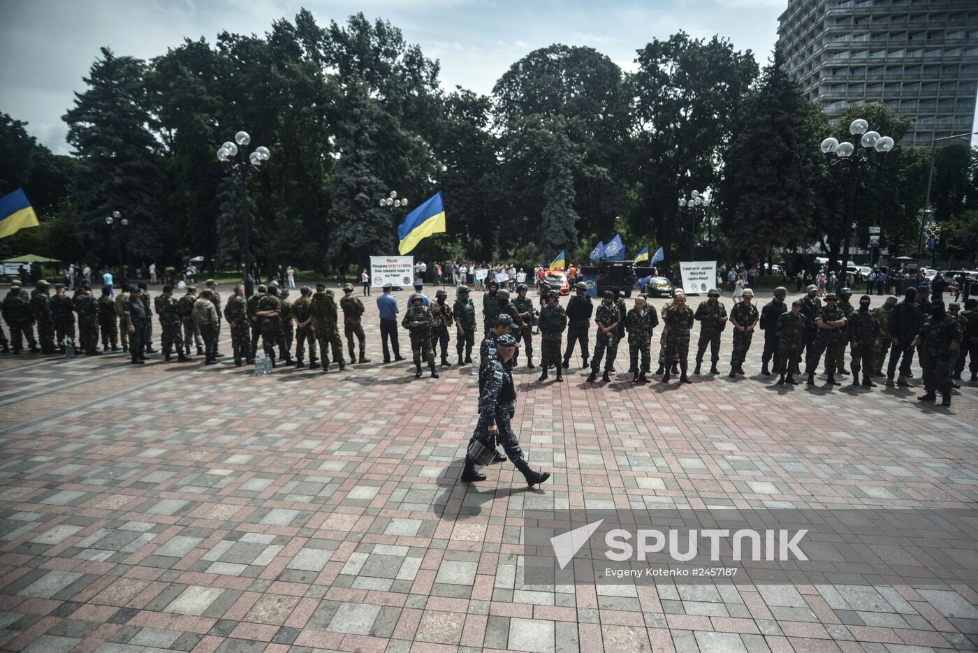 Toughening security measures by Verkhovna Rada in Kiev