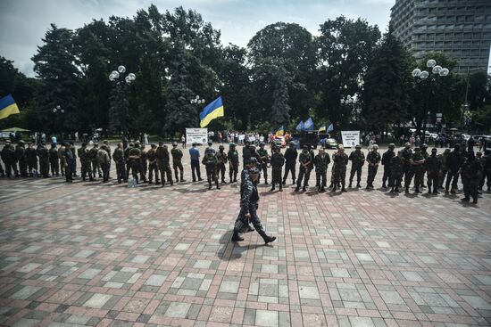 Toughening security measures by Verkhovna Rada in Kiev