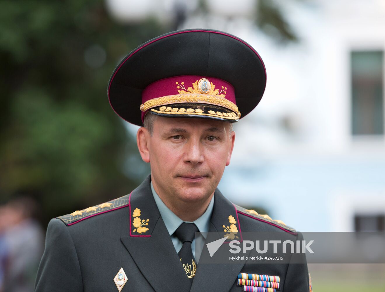 New minister Valery Geletey introduced to Ukrainian defnse ministry staff